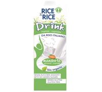 Rice&Rice Drink Bevanda Di Riso Alla Mandorla Biologica Senza Glutine 1 L