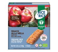 Rice&Rice Snack Di Riso Alla Mela 6 X 21 G