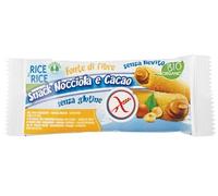Rice&Rice Snack di Riso alla Nocciola e Cacao Biologico Senza Glutine 25 g
