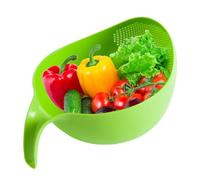 Rice Rincer, Ciotola Del Filtro Di Riso | Disciatore Multifunzionale Con Lavastoviglie Filtro Laterale Sicuro | Cucina Da Cucina Cestino Inclinati Cestino Vegetale Drenaggio Di Frutta Vegetale Con Man
