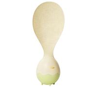 Rice Scoop - Eggshell Paddle Nonstick Server Upright | Self Standing Handle Heat Resistant Build Ergonomic Easy Grip Design for Buffet, Catering, Cafeteria, Household or Meal Preparation