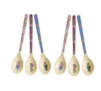 Rice, set di 6 cucchiaini da caffè, multicolore, Nathalie Lété Print (MELSP-SNATXC)