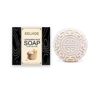 Rice Shampoo Bar, Handcrafted with Rice Water & Natural Ingredients Solid Bar Shampoo Soap, Rice Hair Growth Soap Natural Shampoo Moisturizing Nourish Hair Anti Hair Loss Soap For Any Hair