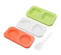 Rice Shaper Mold, Sushi Molder Tool, Riceball Molder Kit, Onigiri Maker Mold, Triangolo Sushi Mold, Square Rice Mold, Kitchen Tool for Sushi Making, 7,87 x 4,13 x 0,98 pollici, PP
