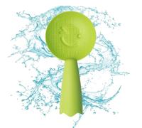 Rice Spatula - PP, Lovely Smiling Face Rice Spoon, Safe and Durable | Non Stick Paddle with Long Handle, Stand Up Serving Shove For Kitchen Restaurant