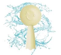 Rice Spatula - PP, Lovely Smiling Face Rice Spoon, Safe and Durable | Non Stick Paddle with Long Handle, Stand Up Serving Shove For Kitchen Restaurant