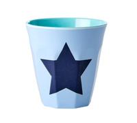 Rice Tazza in melamina Star Star Star Star blu medio