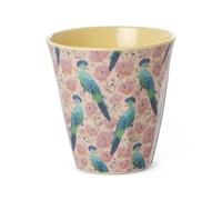 Rice Tazza in melamina Uccello Exotic Bird Print Medium