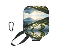 Rice Terraces At Dawn - Custodia protettiva per racchetta in neoprene