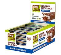 Rice Up! Barrette di Riso e Cioccolato al Latte gr.18 x20 pezzi senza glutine, senza olio di palma, gluten free con MAGNESIO e PROVIOTIC per una dieta vegetariana