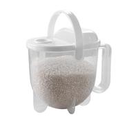 Rice Washer Bowl - Kitchen Colander Strainer With Lid, Multi Use Vegetable Cleaning Container | Durable Food Prep Accessory For Home, Hotel, Restaurant, Efficient Washing Solution