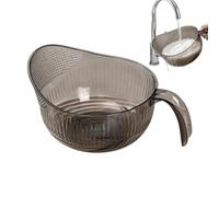 Rice Washing Bowl - Fine Mesh Colander with Handle