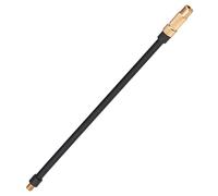 Riceel 50 cm di estensione della valvola per auto, universale, flessibile, in gomma, flessibile, estensore per pneumatici, 2 in 1, tubo di gonfiaggio per bicicletta, auto, moto, bicicletta, pneumatici