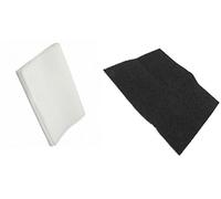 RICEL SUD 12217_ ******** Filtro per FRIGGITRICE Universale CM 47 x 33 1 Filtro Bianco + 1 Nero