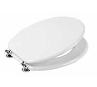 RICEL SUD - 8023323914887 ********* SEDILE WC TAVOLETTA COPRIWATER LEGNO MDF CM 38 X 44 BIANCO UNIVERSALE DF 2081340