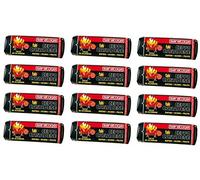 RICEL SUD Tronchetto Saratoga GR 1100 Stok 12 Pz Accendifuoco Ceppo Camino Stufe Legno Compresso Bastone da Camino