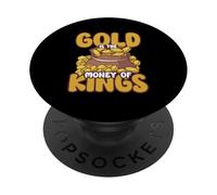 Ricerca dell'oro Prospezione delle miniere d'oro Gold Panner Gold PopSockets PopGrip Adesivo