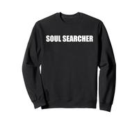 Ricerca di Anime Felpa, Unisex per Adulti, Nero, M