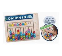 Ricerca di parole - Gioco Montessori - MONTESSORI - Tavola di legno, lettere e numeri magnetici