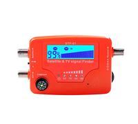 Ricerca di segnale satellitare e TV 2 in 1 Ricerca satellitare digitale LCD Antenna TV portatile misuratore di potenza del segnale Fg Meter con bussola allarme cicalino
