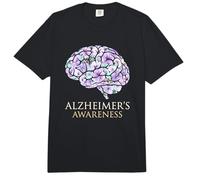 Ricerca neurologica sulla demenza per Il sostenitore della consapevolezza dell'Alzheimer Comfort Colors Adult Heavyweight T-Shirt
