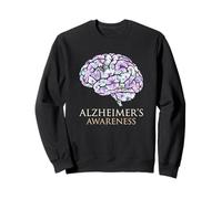 Ricerca neurologica sulla demenza per Il sostenitore della consapevolezza dell'Alzheimer Felpa