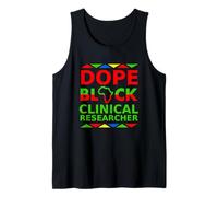Ricercatore clinico Dope Black Orgoglioso Professionista Orgoglio Lavoro Canotta