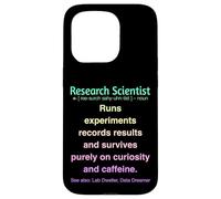 Ricercatore Scienziato Custodia per iPhone 15 Pro