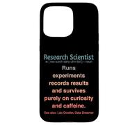 Ricercatore Scienziato Custodia per iPhone 15 Pro Max