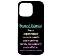 Ricercatore Scienziato Custodia per iPhone 15 Pro Max