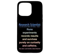 Ricercatore Scienziato Custodia per iPhone 15 Pro Max