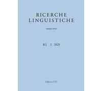 Ricerche linguistiche (2025). Vol. 2