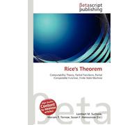 Rice's Theorem: Computability Theory, Partial Functions, Partial Computable Function, Finite State Machine