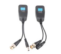 Ricetrasmettitore balun video compatto, indicatore LED per sistema di telecamere CCTV, trasmettitore HD plug and play economico con design