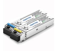 ricetrasmettitore della Fibra Ottica del modulo di 1.25G SFP BIDI WDM, ricetrasmettitore di Fibra Ottica di LC DDM 3KM Tx1310/Rx1550nm per Cisco GLC-BX-U e GLC-BX-D