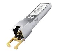 Ricetrasmettitore Ethernet 1000Base-T Gigabit SFP a RJ45 ad alte prestazioni - Compatibile con Cisco, Meraki, Ubiquiti, D-Link, TP-Link, Supermicro, Netgear, MikroTik S-RJ01, 1.25G SFP-T, fino a 100m