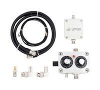 Ricetrasmettitore portatile ad onde corte multi-banda QRP dell'antenna del ciclo di HG-20A 20W per ICOM-705 con 5-30MHz 76-108MHz Copertura Costruzione in metallo