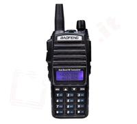 Ricetrasmittente Dual Band radio trasmittente AURICOLARE CON MICROFONO ricarica