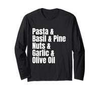 Ricetta Divertente per la Lista degli ingredienti della Pasta al Pesto Maglia a Manica