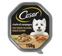 Ricette di Campagna Cibo per Cane con tenero Tacchino Manzo ed Erbe 150 g 14