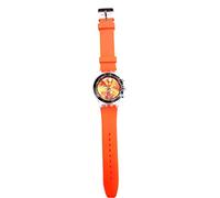 RICEVI 1 Orologio per DETENUTO, Dietro Trasparente IDONEO CARCERE AMMESSO PENITENZIARIO, Bianco Nero Rosso Arancio E Altri Omaggio Portachiavi E Batteria Sostitutiva Orologio Altro (Art 8 Arancio)