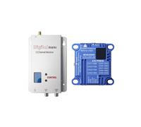 Ricevitore 1.2Ghz 1.3Ghz 3W VTX+1.2G 12CH 3000mW 9 Canali FPV Video Audio Trasmettitore PAL/NTSC per Drone RC FPV A Lungo Raggio