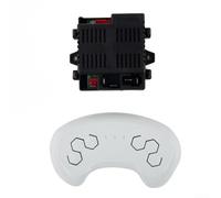 Ricevitore 2.4G e telecomando per auto elettrica da viaggio per bambini, compatibile con sistemi HH-670K 12V 6V, per parti di ricambio (HH-670K-2.4G 12V set completo)