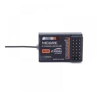 Ricevitore 6CH per trasmettitore controller 2.4G 6CH compatibile con i modelli MicroZone MC6RE MC7RB MC6C NI Drone per il numero di parte MC6RE(MC6RE MINI RECEIVER)