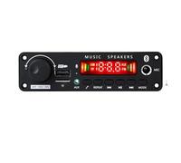 Ricevitore amplificatore audio, 150W Amplificatore FAI DA TE Scheda di Decodifica Bluetooth 12V 6.5mm Microfono FM Radio TF USB Car Audio Lettore Musicale Altoparlanti controllo del Volume Facile da u