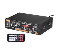 Ricevitore amplificatore audio, Amplificatore audio G30 Amplificador Bluetooth Hifi Stereo digitale Subwoofer Lettore musicale con telecomando Contr Facile da usare