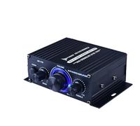 Ricevitore amplificatore audio, Home Amplificatori digitali Amplificatore di potenza audio stereo Hifi 200W+200W Amplificatore di potenza a doppio canale 125x75x40mm 1-2 pezzi Facile da usare