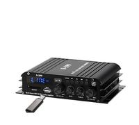 Ricevitore amplificatore audio, S-299 Amplificatore di potenza digitale audio a 4.1 canali Bluetooth 5.0 Lettore di telecomando portatile for auto e casa a doppio uso 4 * 40W Facile da usare