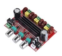 Ricevitore amplificatore audio, TPA3116D2 Modulo scheda amplificatore di potenza subwoofer digitale canale 2.1 XH-M139 12V - 24V 2 * 50W + 100W Facile da usare
