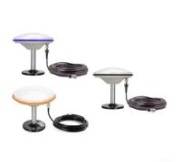 Ricevitore antenna GNSS ad alto guadagno, GPS L1 L2 L5 BDS GLONASS per Galileo L-Band IP68 impermeabile RHCP copertura a 360 ° montaggio su palo (un set di nero)